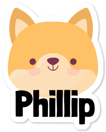 Seinätarra ketulla ja nimellä – Phillip
